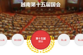 越通社越南第十五届国会和2021-2026年任期 各级人民议会选举信息专题网站正式上线