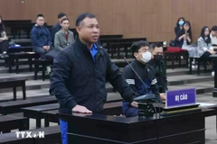 九层公寓楼房东严光明因涉嫌“违反消防规定罪”被河内市人民检察院提起公诉。图自越通社